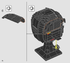 LEGO 76187 instructions page 70 – build guide
