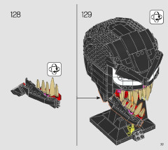 LEGO 76187 instructions page 77 – build guide