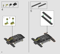LEGO 76187 instructions page 8 – build guide