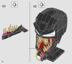 LEGO 76187 instructions page 84 – build guide