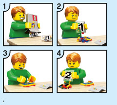 LEGO 76188 instructions page 2 – build guide