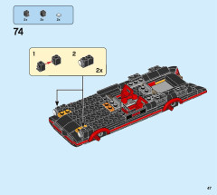LEGO 76188 instructions page 47 – build guide