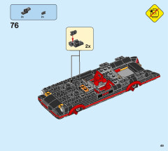 LEGO 76188 instructions page 49 – build guide