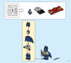 LEGO 76188 instructions page 5 – build guide