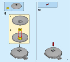 LEGO 76188 instructions page 9 – build guide