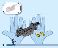 LEGO 76189 instructions page 10 – build guide