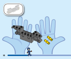LEGO 76189 instructions page 16 – build guide