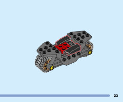LEGO 76189 instructions page 23 – build guide