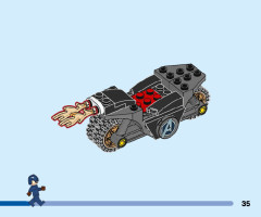 LEGO 76189 instructions page 35 – build guide