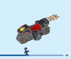 LEGO 76189 instructions page 43 – build guide