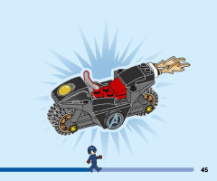 LEGO 76189 instructions page 45 – build guide