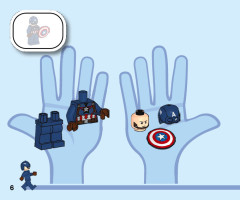 LEGO 76189 instructions page 6 – build guide