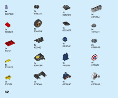 LEGO 76189 instructions page 62 – build guide