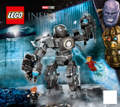 LEGO 76190 instructions page 1 – build guide