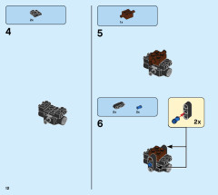 LEGO 76190 instructions page 12 – build guide