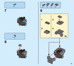 LEGO 76190 instructions page 13 – build guide