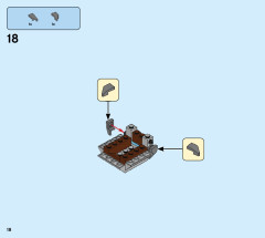LEGO 76190 instructions page 18 – build guide