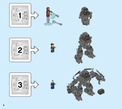 LEGO 76190 instructions page 4 – build guide