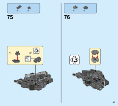 LEGO 76190 instructions page 41 – build guide