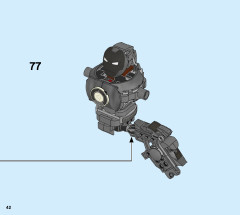 LEGO 76190 instructions page 42 – build guide