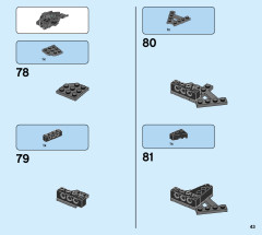 LEGO 76190 instructions page 43 – build guide