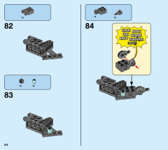 LEGO 76190 instructions page 44 – build guide