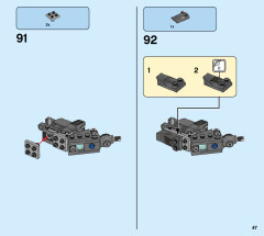 LEGO 76190 instructions page 47 – build guide