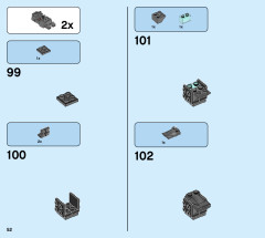 LEGO 76190 instructions page 52 – build guide