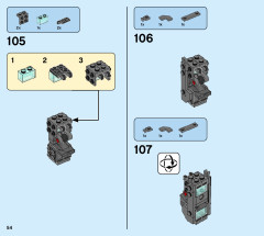 LEGO 76190 instructions page 54 – build guide