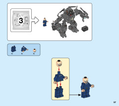 LEGO 76190 instructions page 57 – build guide
