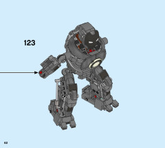LEGO 76190 instructions page 62 – build guide