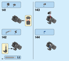 LEGO 76190 instructions page 68 – build guide