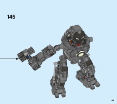 LEGO 76190 instructions page 69 – build guide