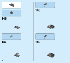 LEGO 76190 instructions page 70 – build guide