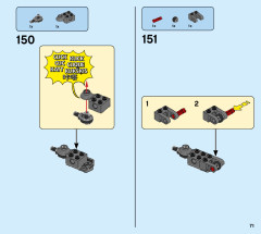 LEGO 76190 instructions page 71 – build guide