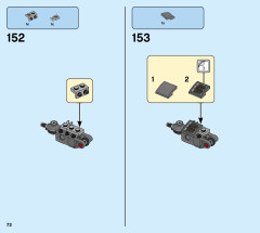 LEGO 76190 instructions page 72 – build guide