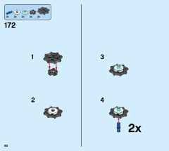 LEGO 76190 instructions page 80 – build guide
