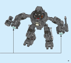 LEGO 76190 instructions page 81 – build guide