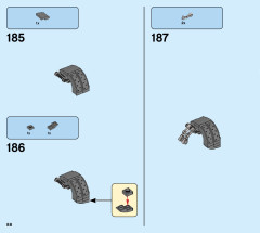 LEGO 76190 instructions page 88 – build guide
