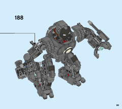 LEGO 76190 instructions page 89 – build guide