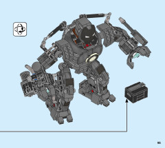 LEGO 76190 instructions page 95 – build guide