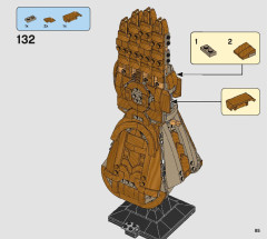 LEGO 76191 instructions page 85 – build guide