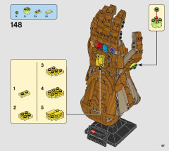 LEGO 76191 instructions page 97 – build guide