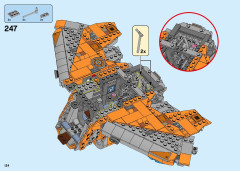 LEGO 76193 instructions page 124 – build guide