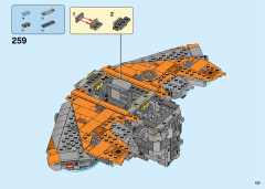 LEGO 76193 instructions page 133 – build guide