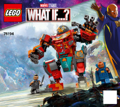 LEGO 76194 instructions page 1 – build guide