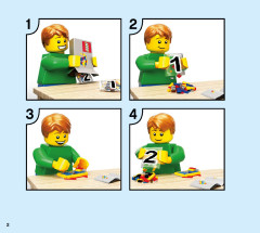 LEGO 76194 instructions page 2 – build guide