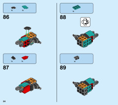 LEGO 76194 instructions page 34 – build guide