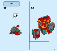 LEGO 76194 instructions page 37 – build guide