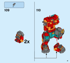 LEGO 76194 instructions page 41 – build guide